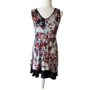 Tie-Dye Style Colorful Summer Dress